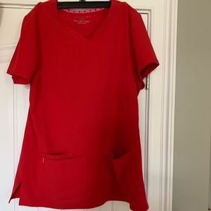 Heart & Soul Srubs - Red